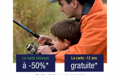 NOUVEAUTE : Partagez votre passion, parrainez un jeune pêcheur