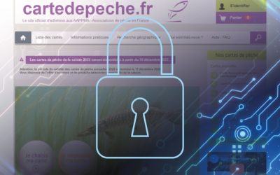 Cyber attaque du site carte de pêche: Sécurité des données des pêcheurs