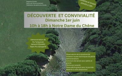 Fête de la pêche à Ornans le Dimanche 1er juin