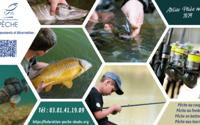 Atelier Pêche Nature de la Fédération de pêche du Doubs