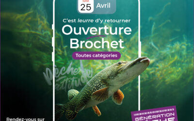 Ouverture de la pêche du brochet: Il est bientôt “leurre” d’y aller !