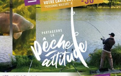 Offre d’automne : votre carte de pêche à -50% !